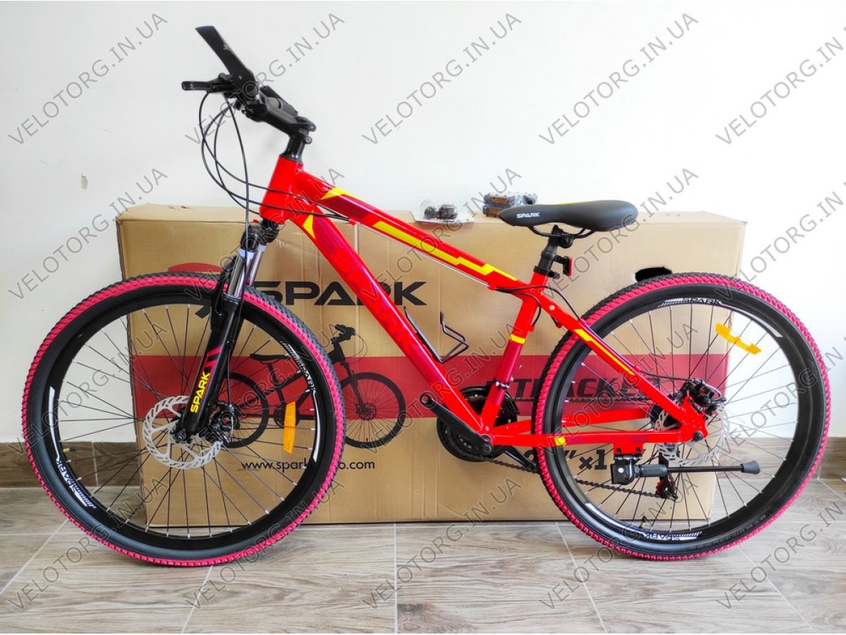 Купити Велосипед SPARK TRACKER колеса - 26", алюмінієва рама - 15" red ...